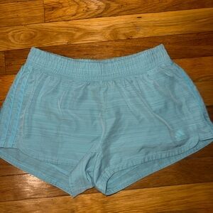 Adidas Women's Sky Blue Athletic Shorts